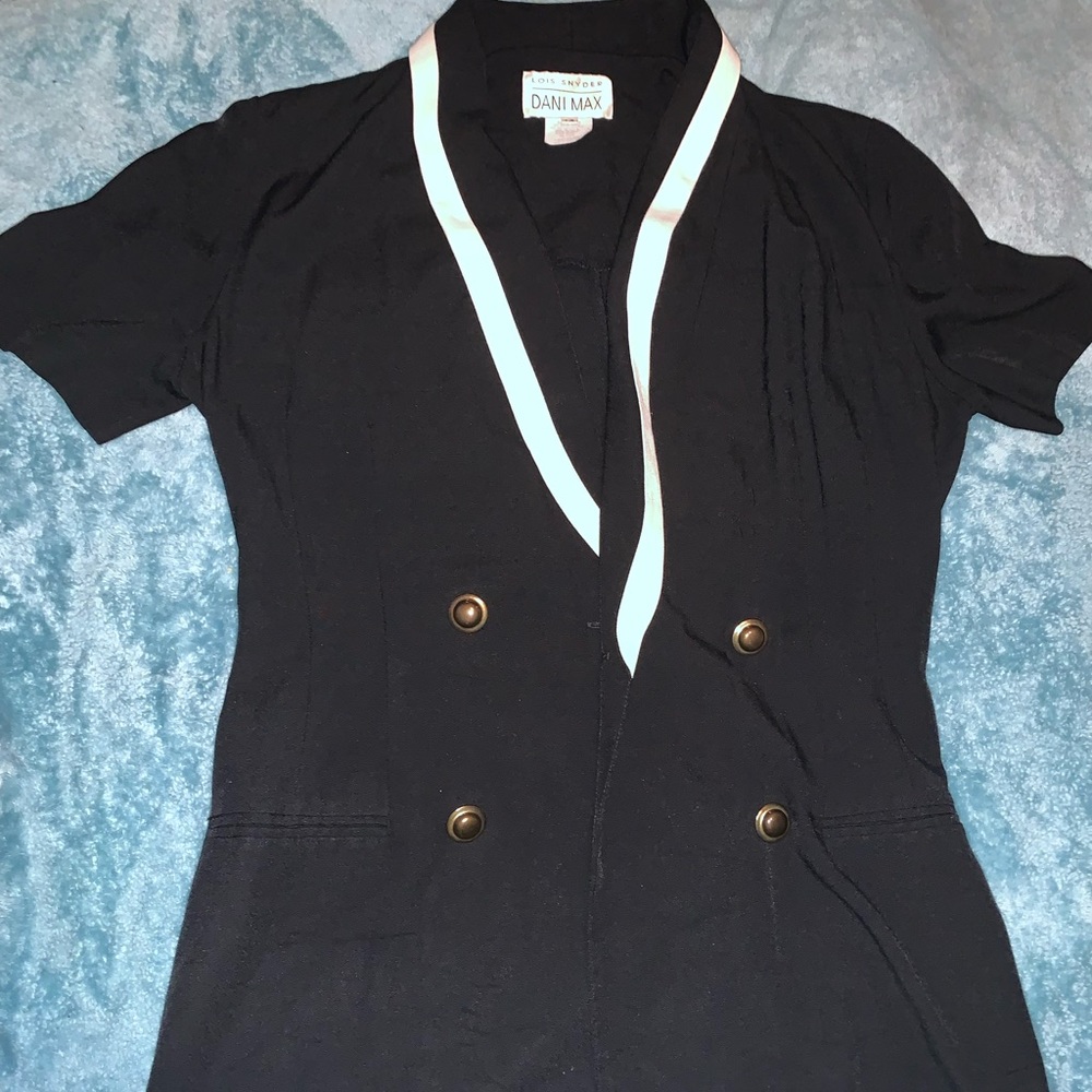 Short Sleeve Blazer Jacket- Vintage